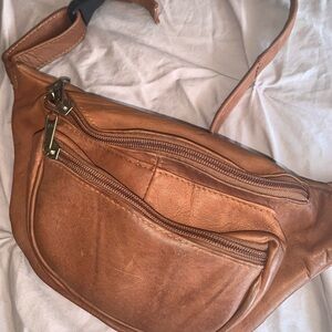 Fanny Pack Leather Bag